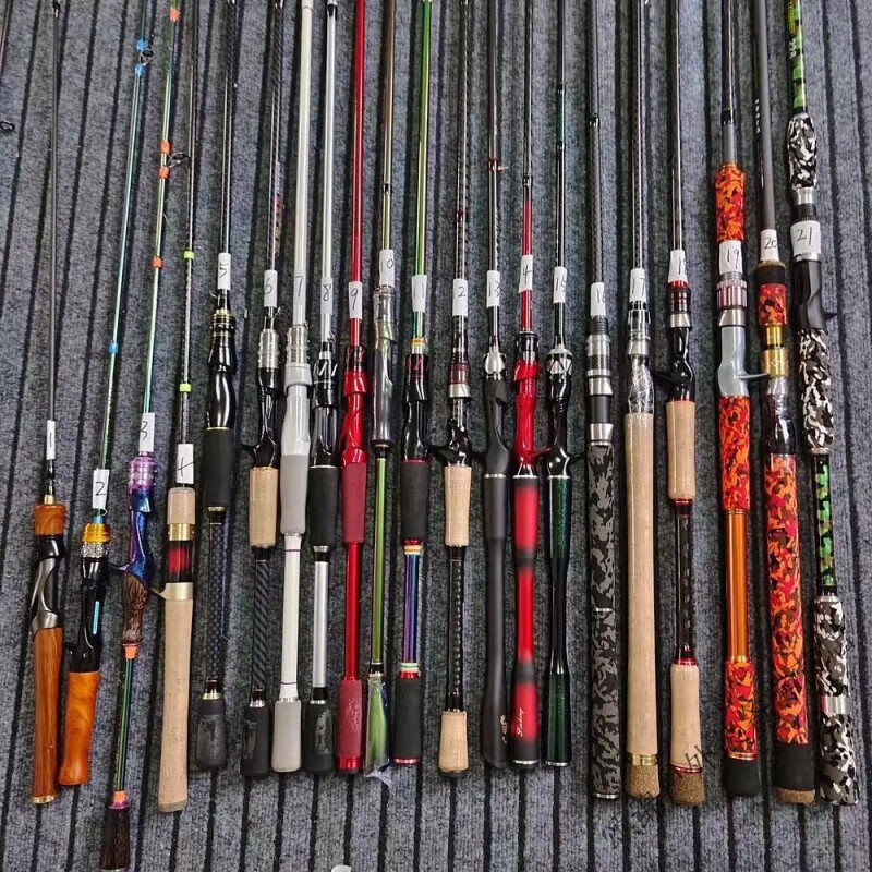 NAOISKEY 脑斯基路亚竿套装海钓专用鱼竿炮台路亚渔具 1米 鱼线1盘 枪柄直柄可以选(联系客服备注)