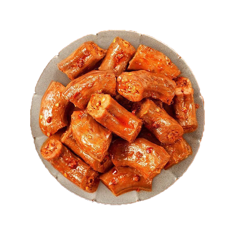 烤卤脖即食零食湖南特产小包装风干烤脖休闲熟食解馋短脖非鸭脖 【混合口味】烤脖25g*20包