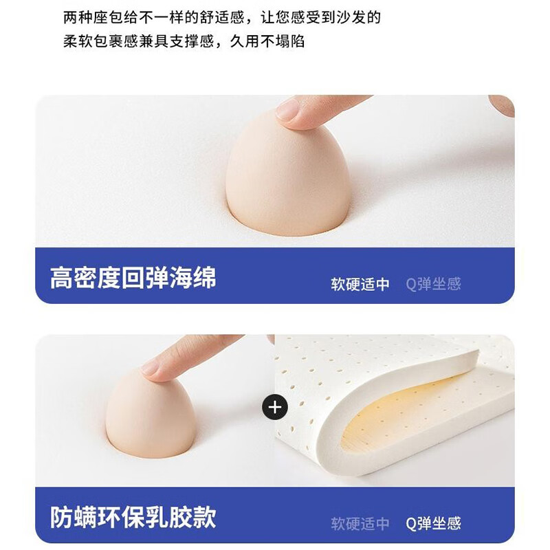 雪尼尔沙发床两用折叠无扶手布艺抽拉式多功能家具小户型可睡沙发 焦糖棕-生态真皮 2.02米-单扶手-乳胶款