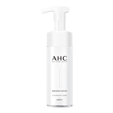 AHC透明質(zhì)酸專研晶透柔光潔面洗面奶150ml 深層清潔 護(hù)膚品