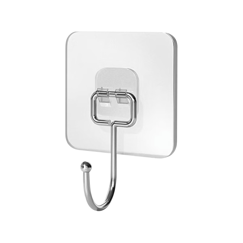 百字掛鉤強力粘膠免打孔貼墻無(wú)痕宿舍墻壁粘貼掛鉤免打孔強力承重粘鉤