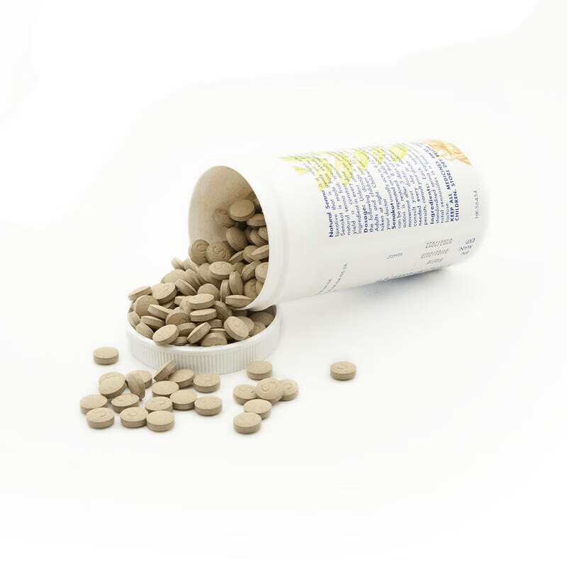 香港直邮英国新来福草本通便丸润肠调理肠胃缓解便秘排毒 新来福草本通便丸一瓶*500粒