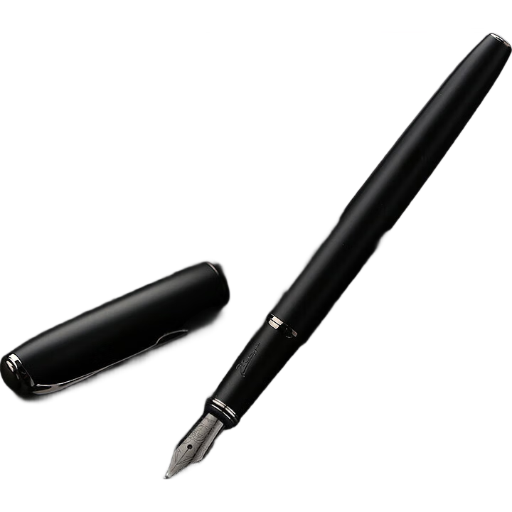 畢加索（pimio）美工筆彎頭彎尖書(shū)法鋼筆男女士練字成人學(xué)生用筆明尖1.0mm 馬拉加系列916幕日灰