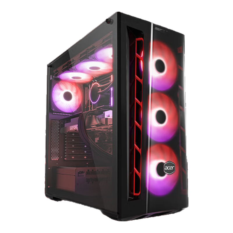 宏碁（acer）暗影骑士·焕 i5 14490F/14600KF/RTX 5060Ti/5070三角洲游戏定制电脑主机AI台式电脑整机 i5 14450HX/RTX5060/16G/1T