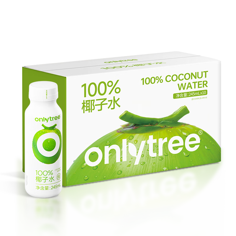 only tree 100%��Ҭ��ˮҬ֭���� 245ml*6ƿ 14.9Ԫ(����ȯ)