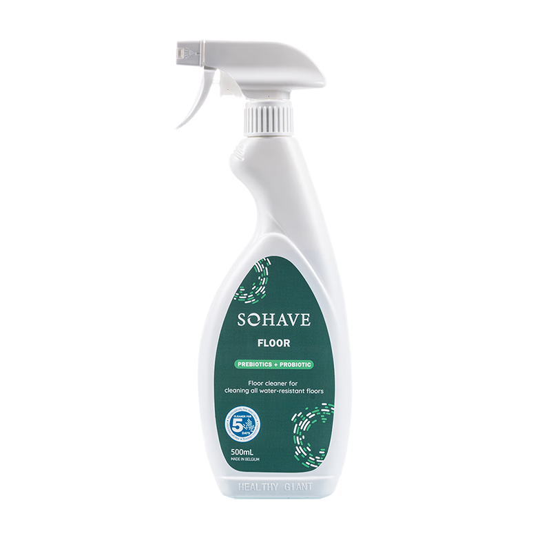 SOHAVE 益生菌地板清洁剂进口高浓缩木地板瓷砖地砖地面拖地专用清洁液