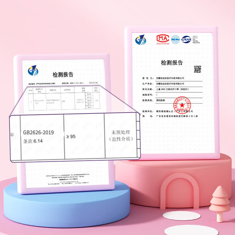 卫士立儿童KN95防护口罩美乐蒂库洛米3D立体透气卡通印花高颜值独立包装 新款【50只】随机混搭 独立包装