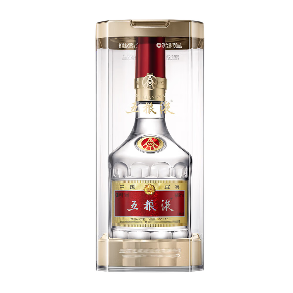 Wuliangye/����Һ ����˴� 52�� Ũ���� 750ml 1ƿ 1236.41Ԫ