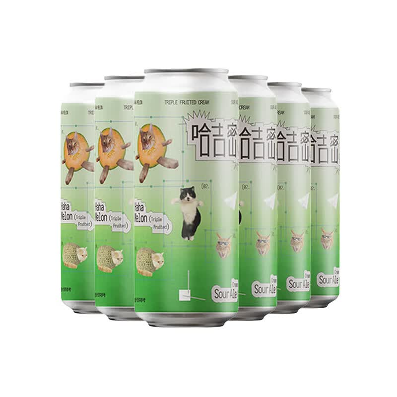 纸飞机酿造【6罐】众神乐园酸IPA/五加仑的野火双倍IPA啤酒国产精酿啤酒 哈吉密三倍水果冰淇淋酸艾尔啤酒473ml 6罐