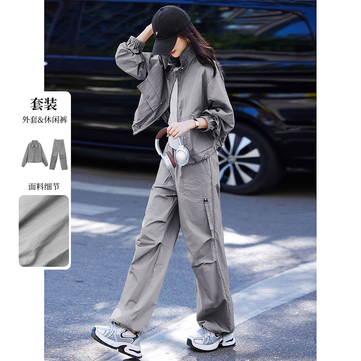 ���ѵ���԰�＾�ٴ��������������׹�װ�˶��㴿ɫ������װ ��ɫ L308.8Ԫ