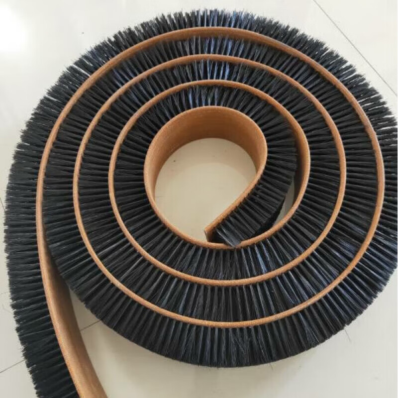 施韵令尼龙丝皮条刷鞋底清洗机帆布皮带刷生产线清洗毛刷除尘输送带