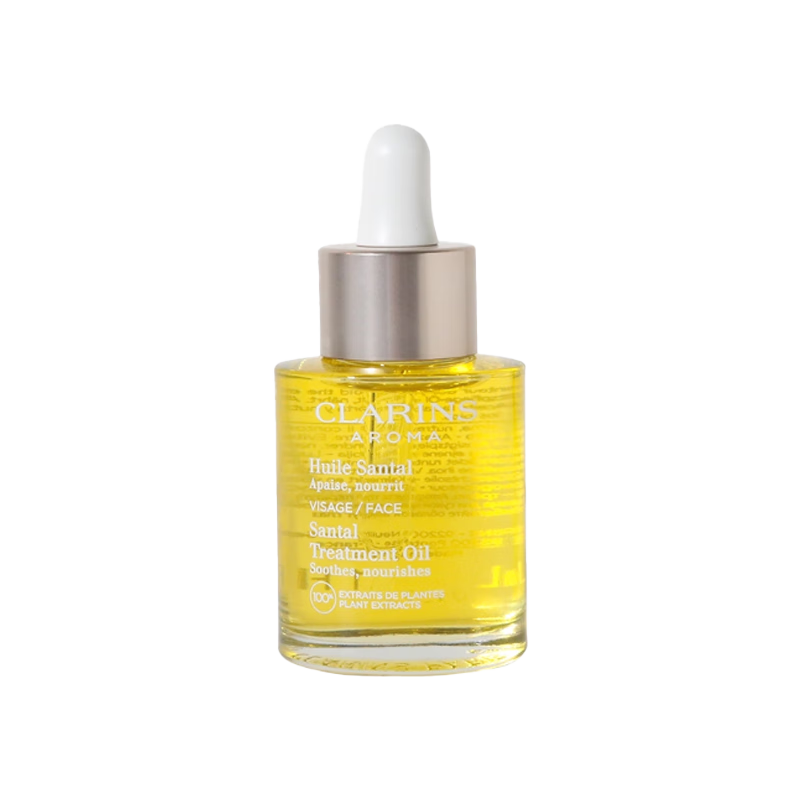 嬌韻詩（CLARINS）蘭花面部精油護膚油 滋潤修護舒緩干燥秋冬換季維穩(wěn)潤膚以油養(yǎng)膚 【調(diào)節(jié)水油】蓮花油30ml