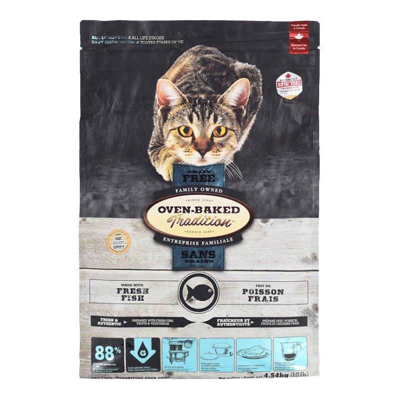 Myfoodie �󸻵� �޹�����ζ ŷ�������ô�ԭװ�������ʷ���Ӣ�����̲�ż��èȥ���Ӫ����ë����è��10�� ����ζ10�� 4.54kg