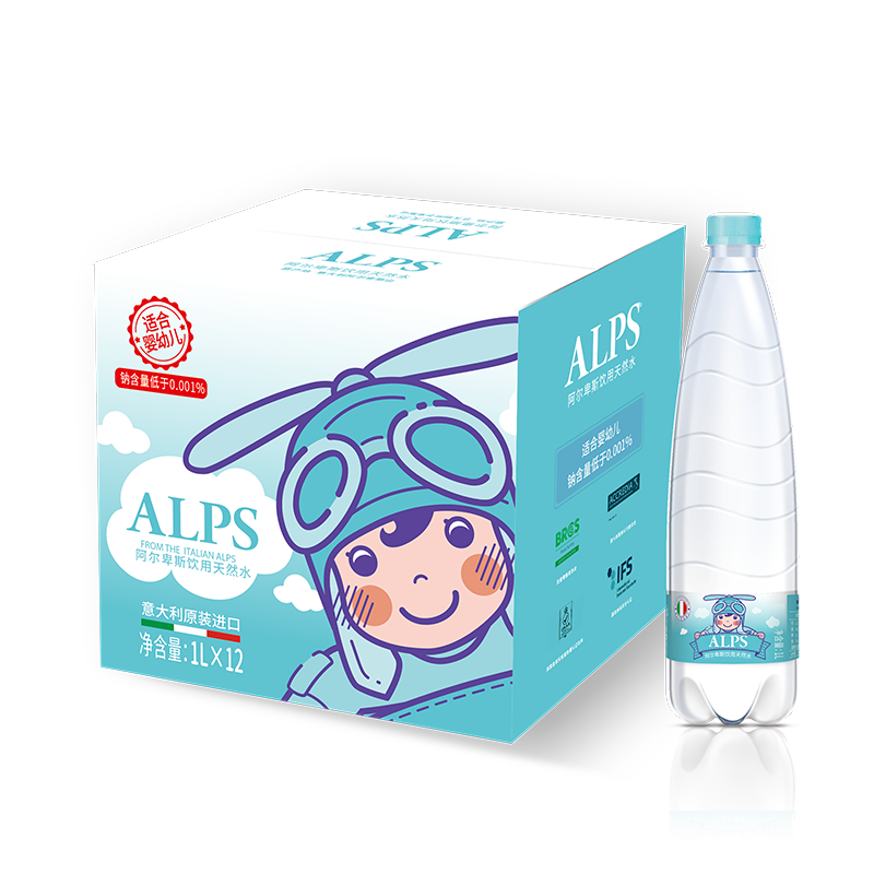 ������˹����������Ȼˮ �ʺ�Ӥ�׶� 1L 12ƿ ����װ 118.0Ԫ����59Ԫ/����