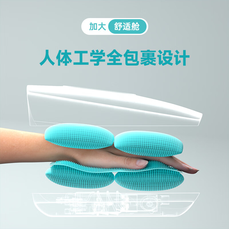 北健智能手部按摩仪 手指腱鞘炎手腕手掌手心理疗器手关节热敷揉捏 智能手部按摩仪