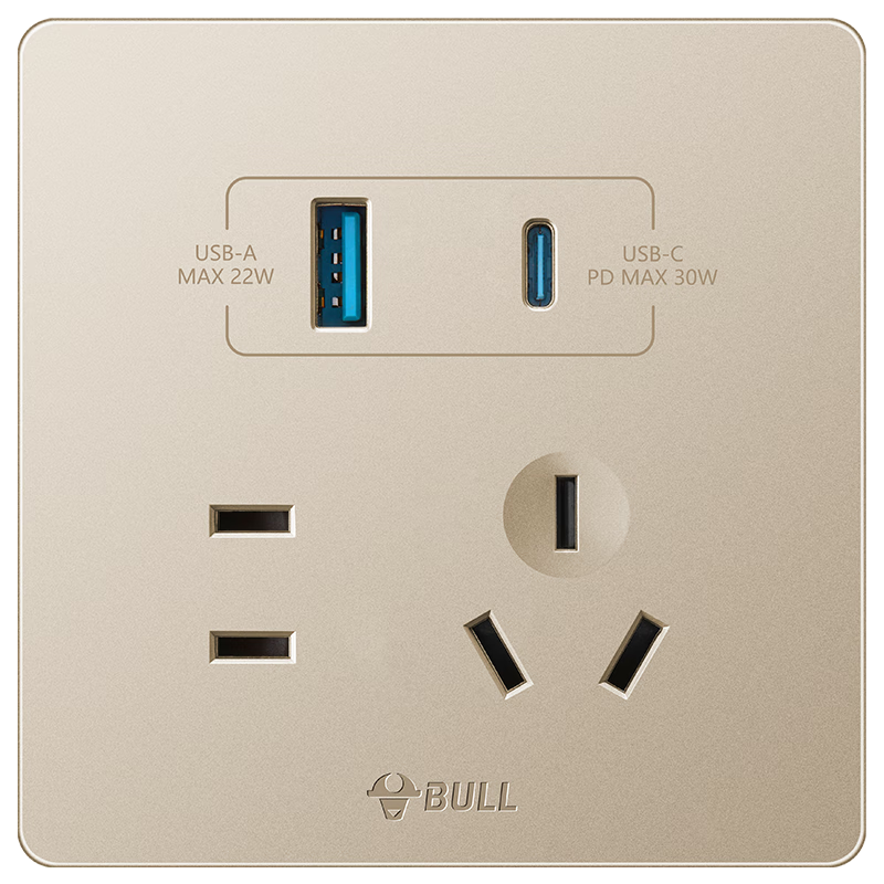 ��ţ��BULL�����ز��� G12ϵ����״�USB+Type-C 30w������ͷ�G12E537�ǳ���