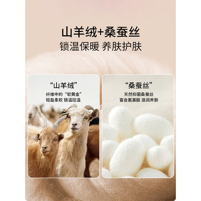 猫人(MiiOW)秋裤女士秋冬季羊绒蚕丝2025新款大码女生加厚保暖内衣打底保暖裤 【高腰收腹提臀】抹茶绿 L 【推荐体重约:100-120斤】