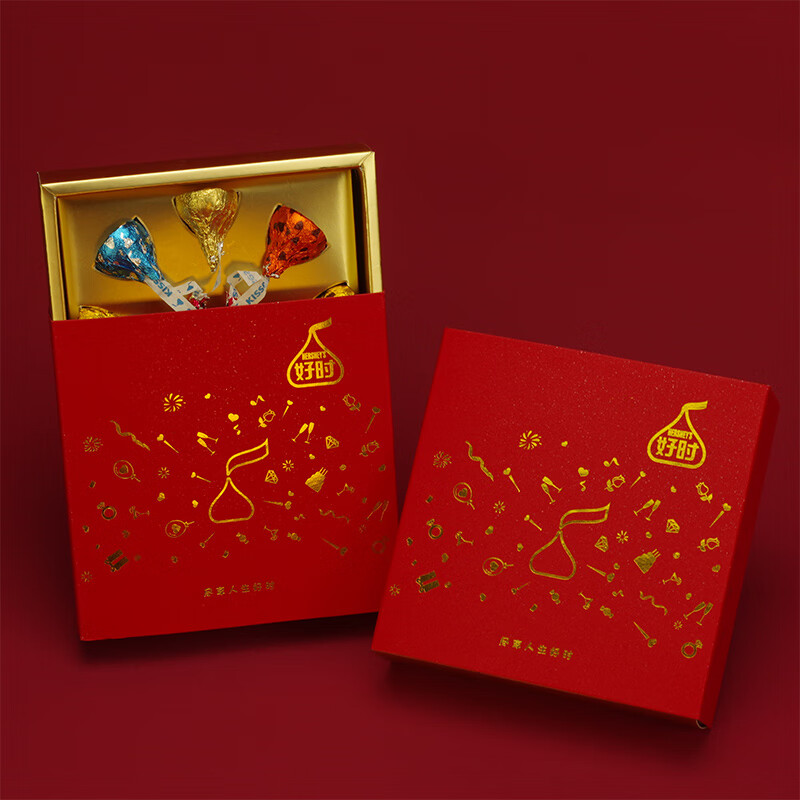 ��ʱ��Hershey��s���ɿ���ϲ�ǳ�Ʒ���װ10����ʽ�ƺ췽�л�����Ϧ���˽ڽ������� 10������ͨ��/��һ���/�̼Ҵ���