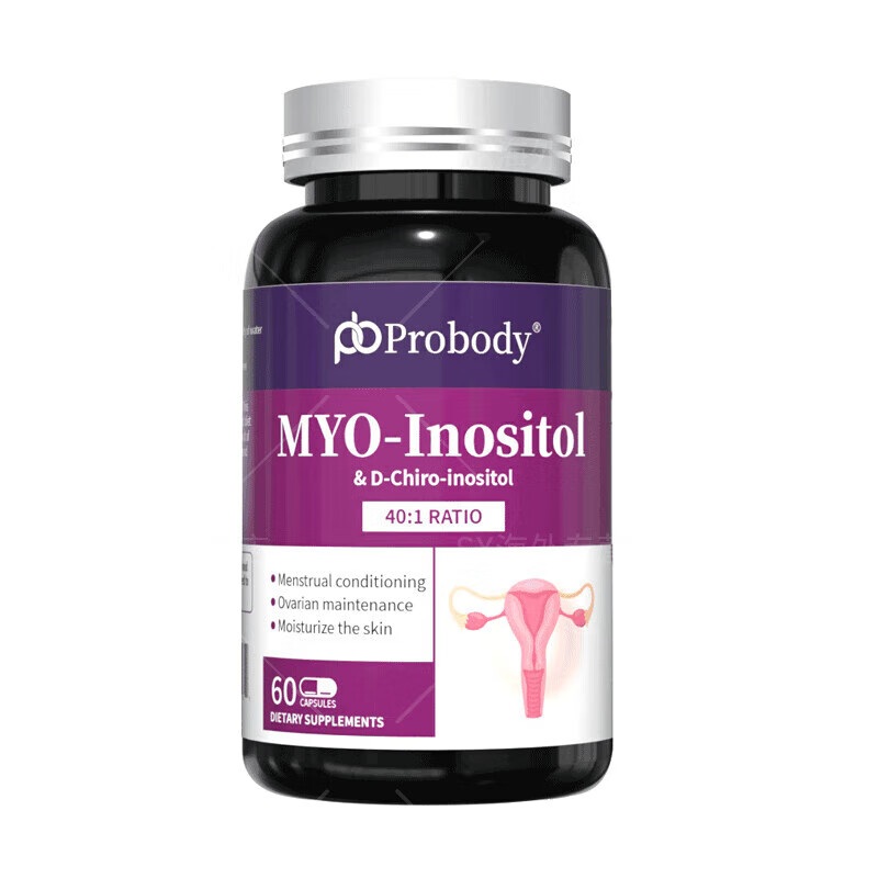 肌醇养巢胶囊维生素叶酸呵护卵巢调姨妈内分泌代谢呵护促排卵备孕 60粒*1瓶