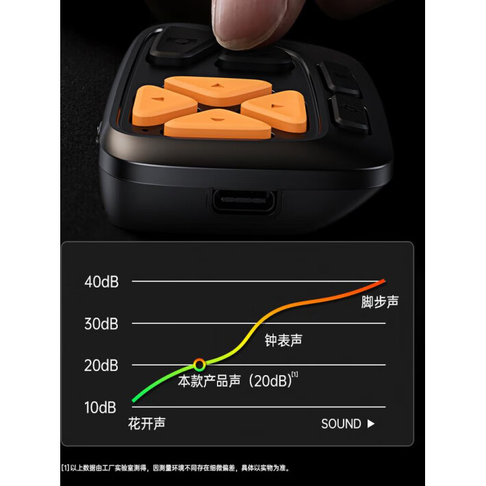 CLCEY刷抖音遥控器静音按键蓝牙手机抖音遥控器拍照视频小说翻页神器多功能通用充电 【深邃黑】静音遥控器(配充电线+挂绳)