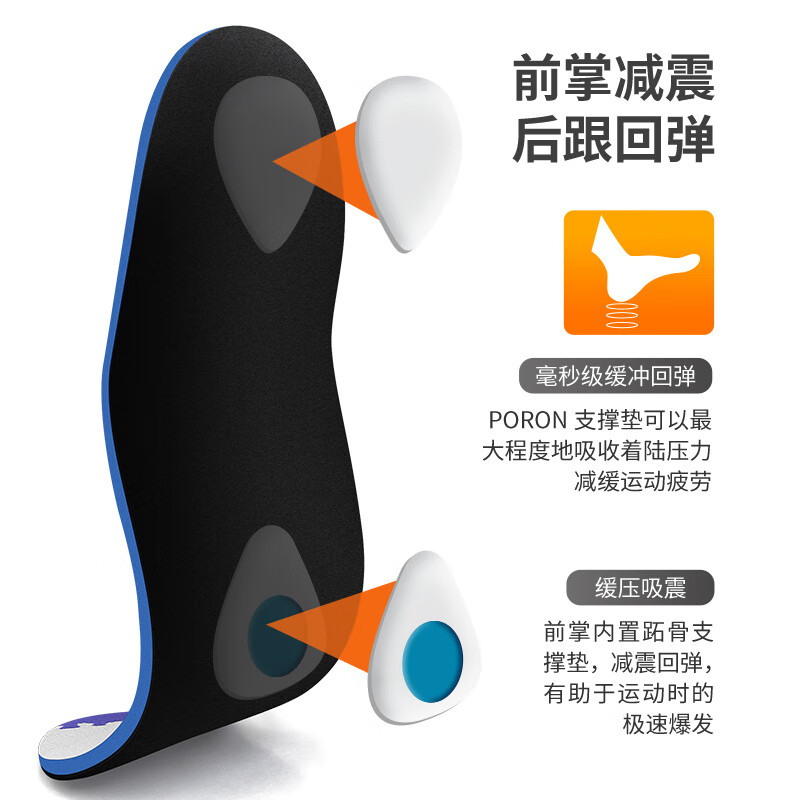 通用医用扁平足鞋垫儿童成人外翻支撑内八字XO型脚副舟骨足弓 运动青春款【专利技术】适合扁平足/内外八字/足内外 20
