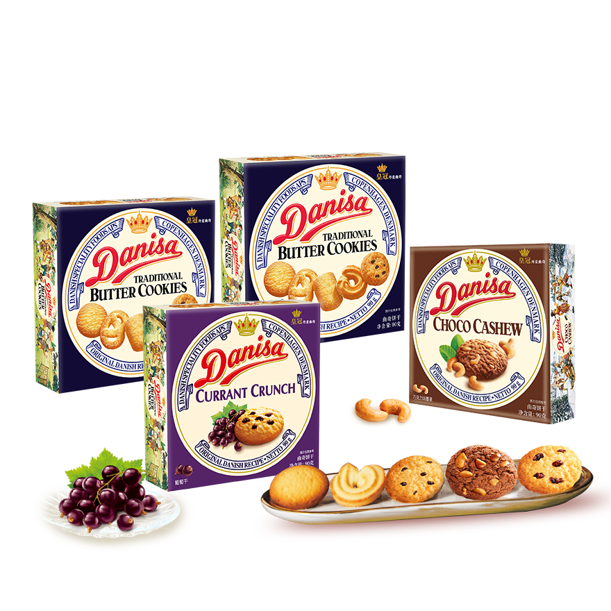 �ʹ� danisa ����������� 360g ���ζ���װ ����������ʳ �ڻ�ϲ�� 29.9Ԫ