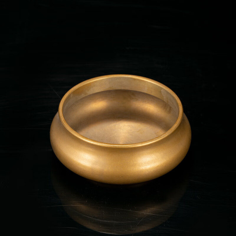 墨凡（MOSFANTAL）沉香熏香爐家用室內(nèi)檀香爐線香爐香插香座焚香供香上黃銅香爐 中號(hào)宣德爐【約400g】