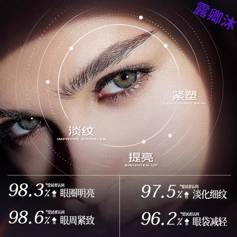 晨纯wmp多肽咖啡因焕活眼霜紧致抗老35岁以上淡化细纹提拉眼袋黑眼圈 20g 【体验装】1支 官方直售