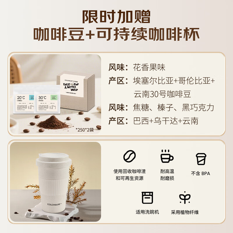 伊莱克斯【双11抢先购】灰武士意式半自动咖啡机研磨一体高压萃取咖啡机家用双泵独立加热双色可选 【E7EC1-600W白武士】
