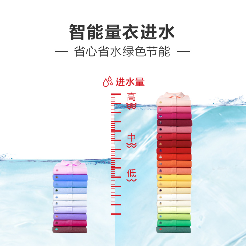 海尔（Haier）波轮洗衣机全自动 玻璃上盖 智能称重量衣进水 9KG大容量 全新升级内桶 EB90BZ059
