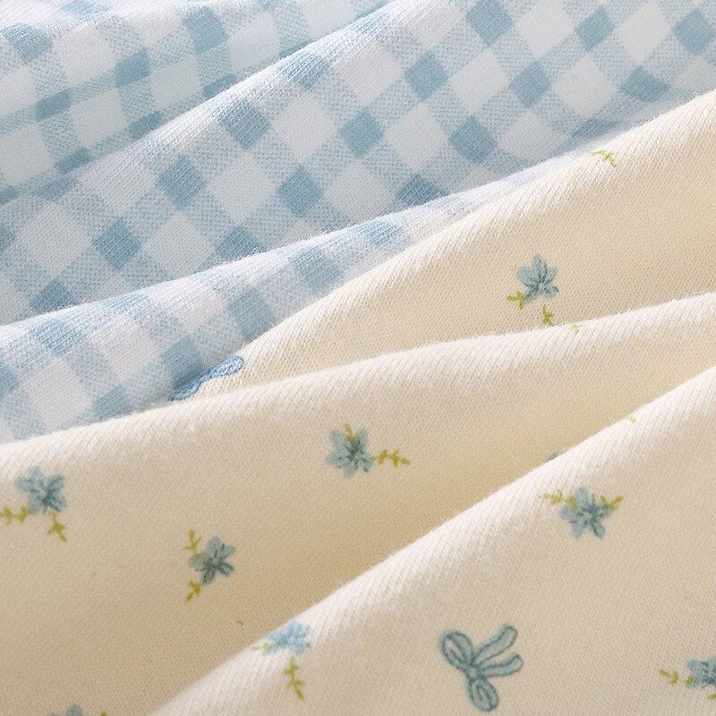 芬腾10条装丨纯棉内裤女100%棉7A抗菌全棉底裆-多款可选 【7A】F款随机颜色各2条,共 XL (纯棉款) (120-140斤)