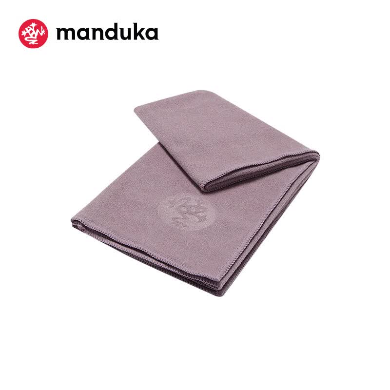 MANDUKAeQua手巾仿絨面纖維柔軟親膚吸汗速干多功能瑜伽手巾瑜伽墊防滑巾 25新色-漿果紫