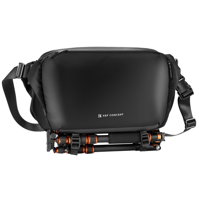 卓尔（K&F CONCEPT）KFCONCEPT卓尔相机包单肩胸包摄影包富士微单xs20保护套数码相机斜跨包旅行骑行通勤收纳包配件佳 耀夜黑-升级大容量