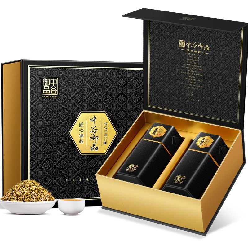 中谷御品红茶特级金骏眉2025新茶武夷红茶蜜香节日高档 【蜜香甘醇耐泡甜醇】 【大师作】10A特级金骏眉茶叶礼盒300g