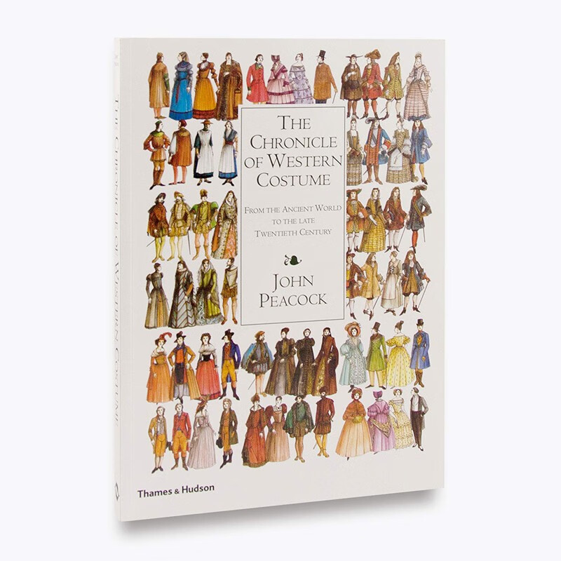 英文原版 西方服饰编年史从古代到二十世纪末 the chronicle of