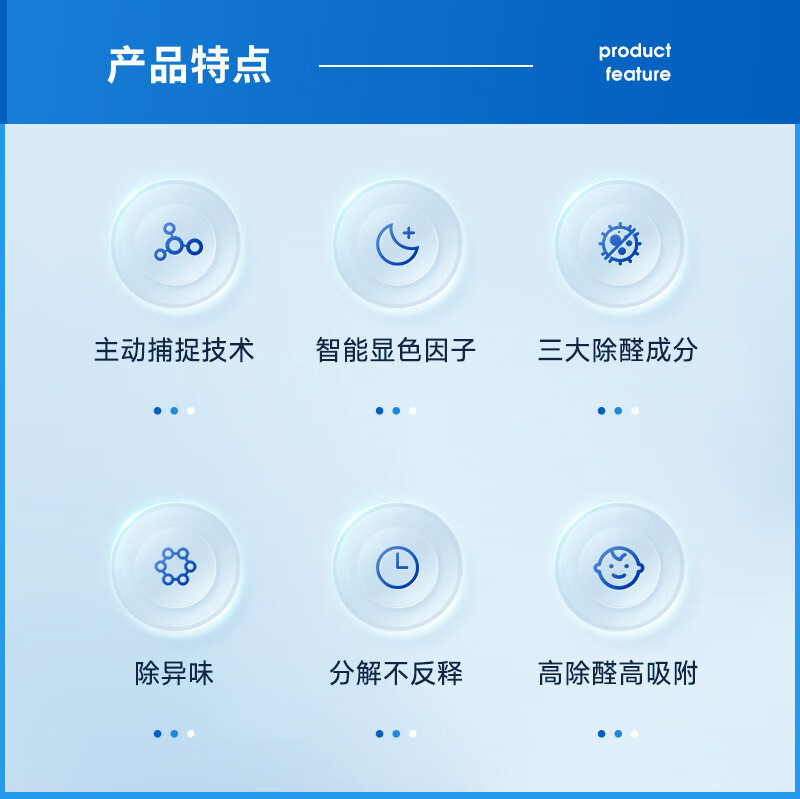 绿之源 活性炭除甲醛活性炭去甲醛炭包去甲醛新房汽车除味竹碳包除味 幻彩·超净因子丨除醛炭盒丨1罐