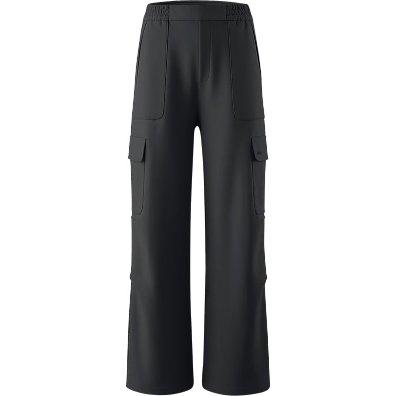 蕉下（beneunder）工装伞兵裤冬季加厚女冲锋宽松保暖休闲长裤加绒伞兵裤ST107