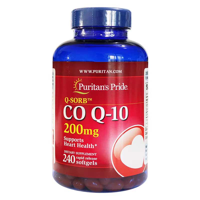 普丽普莱（Puritan&#039;s Pride）辅酶q10软胶囊200mg240美国原装进口呵护心脑 辅酶q10软胶囊200mg240粒
