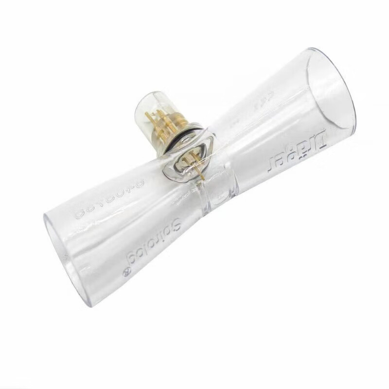 德爾格(Drager)呼吸機(jī)流量傳感器 麻醉機(jī)原裝流量傳感器8403735 單個(gè)透明款原裝傳感器