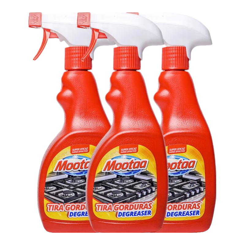 膜太(MOOTAA)歐洲進(jìn)口廚房油污清潔劑 強(qiáng)力去油污重油污油煙機(jī)專用泡沫溶解劑 【家用廚房】重油污清潔劑500ml