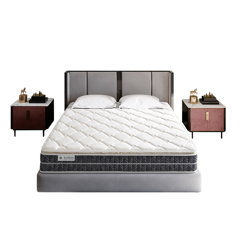 喜临门床垫 90%含量乳胶床垫 独立袋装弹簧3D黄麻床垫 软硬两用 美院联名款床垫 四喜临门1500*2000