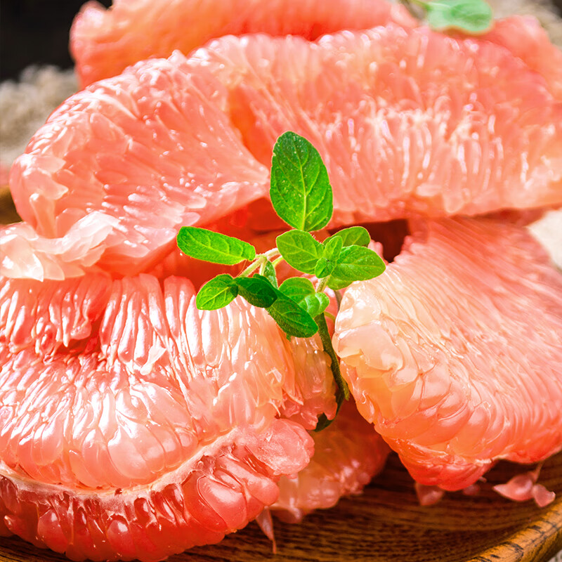 泓瀚正宗红心柚子蜜柚四川蜜柚多汁当季新鲜柚子现摘整箱水果送礼 精选大果9-10斤【净重8.5斤+】