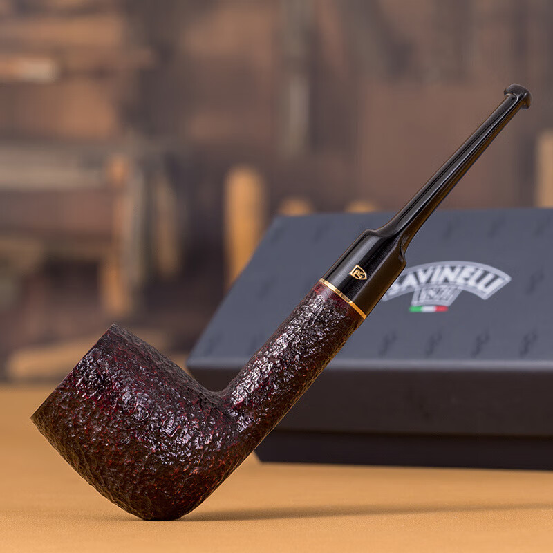 意大利沙芬烟斗罗马系列p104老式石楠木127进口过滤