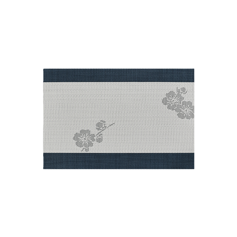 艾薇餐垫隔热垫西餐垫茶席防水茶几桌旗餐桌垫餐盘垫30*45*4米底梅花