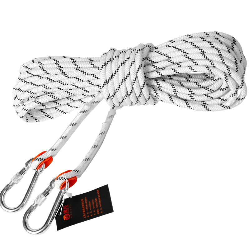 援邦安全繩 高空作業(yè)繩 靜力繩保險(xiǎn)繩 攀巖繩登山繩救援繩 12mm30米