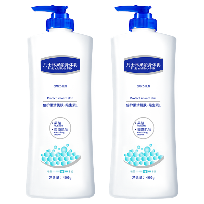 凡士林 果酸身体乳 400g 赠马油手霜2支 6.8元(需领券、需凑单)