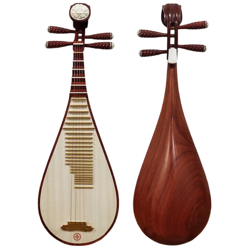 道韻紅花梨木琵琶樂器初學(xué)入門演奏考級(jí)成人兒童琴琵笆樂器