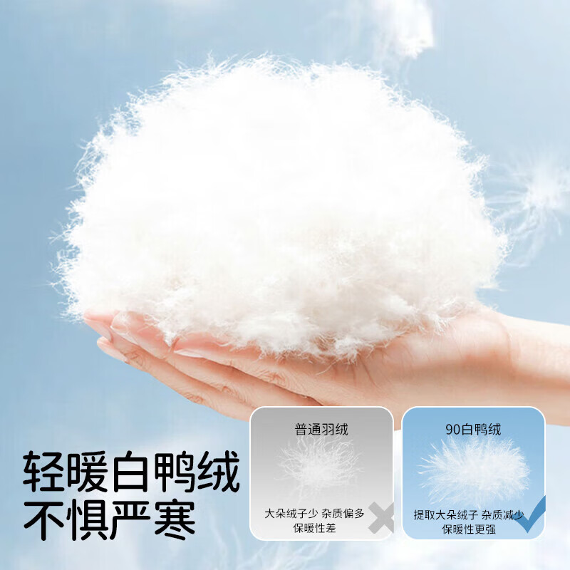 欧孕(OUYUN)婴儿羽绒服冬季连体衣外出三防男女宝宝保暖哈衣加厚一体爬服 熊猫绿【三防拒污-不易钻绒】 80cm
