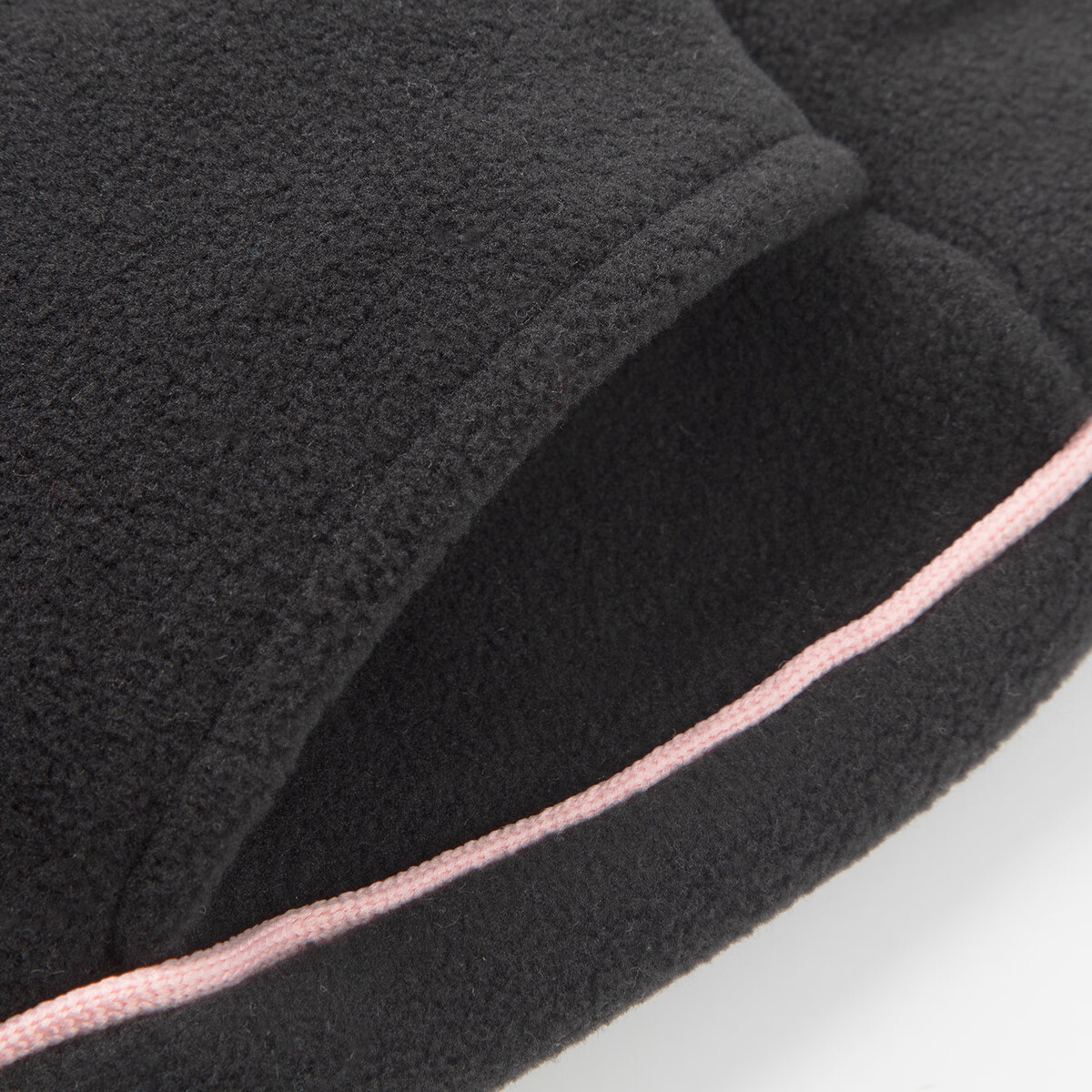 暇步士（Hush Puppies）童装女小童裤子蓬松舒适百搭摇粒绒休闲长裤 钻石黑 130 cm