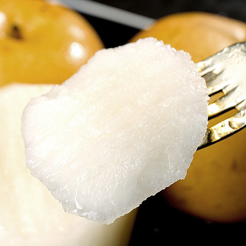 孔雀金枝【顺丰】新疆冰糖秋月梨阿克苏梨子新鲜水果生鲜中 净重6斤特级礼盒装单果400g+5-6